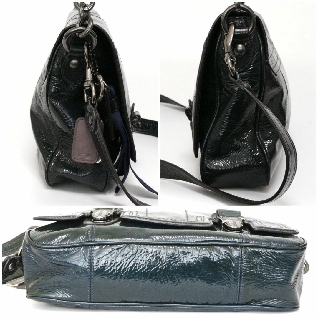 COACH(コーチ)のコーチ 18720 ショルダーバッグ ハンドバッグ 2way エナメル パテント レディースのバッグ(ショルダーバッグ)の商品写真