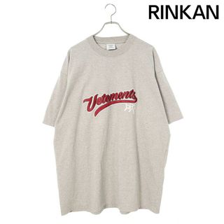 ヴェトモン(VETEMENTS)のヴェトモン  18SS  MSS18TR37 ベースボールロゴオーバーサイズTシャツ メンズ S(Tシャツ/カットソー(半袖/袖なし))