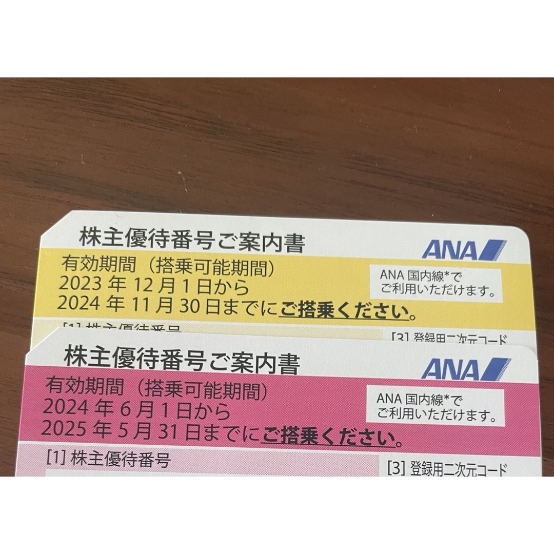 ANA優待券2枚 チケットのチケット その他(その他)の商品写真