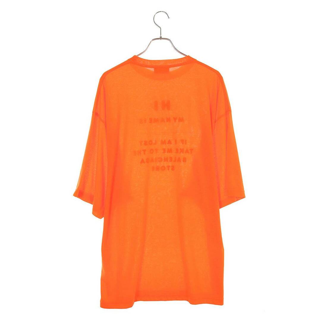 Balenciaga(バレンシアガ)のバレンシアガ  661715 TKVH5 メッセージプリントTシャツ メンズ XS メンズのトップス(Tシャツ/カットソー(半袖/袖なし))の商品写真