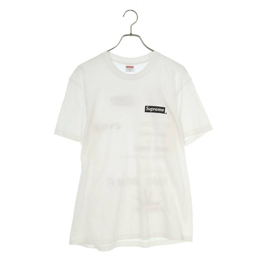 Supreme(シュプリーム)のシュプリーム  20AW  No More Shit Tee バックロゴプリントTシャツ メンズ M メンズのトップス(Tシャツ/カットソー(半袖/袖なし))の商品写真