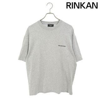 バレンシアガ(Balenciaga)のバレンシアガ  21SS  612966 TIVG5 バックロゴプリントTシャツ メンズ XS(Tシャツ/カットソー(半袖/袖なし))