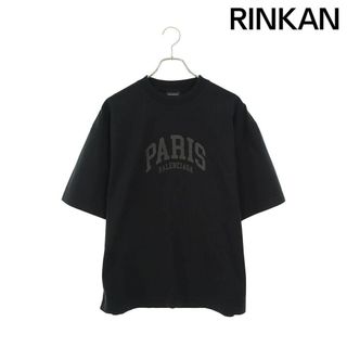 バレンシアガ(Balenciaga)のバレンシアガ  612966 TLVL7 PARISプリントオーバーサイズTシャツ メンズ S(Tシャツ/カットソー(半袖/袖なし))