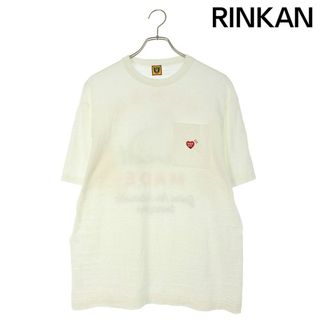 ヒューマンメイド(HUMAN MADE)のヒューマンメイド  22AW バックラビットプリント胸ポケットTシャツ メンズ L(Tシャツ/カットソー(半袖/袖なし))