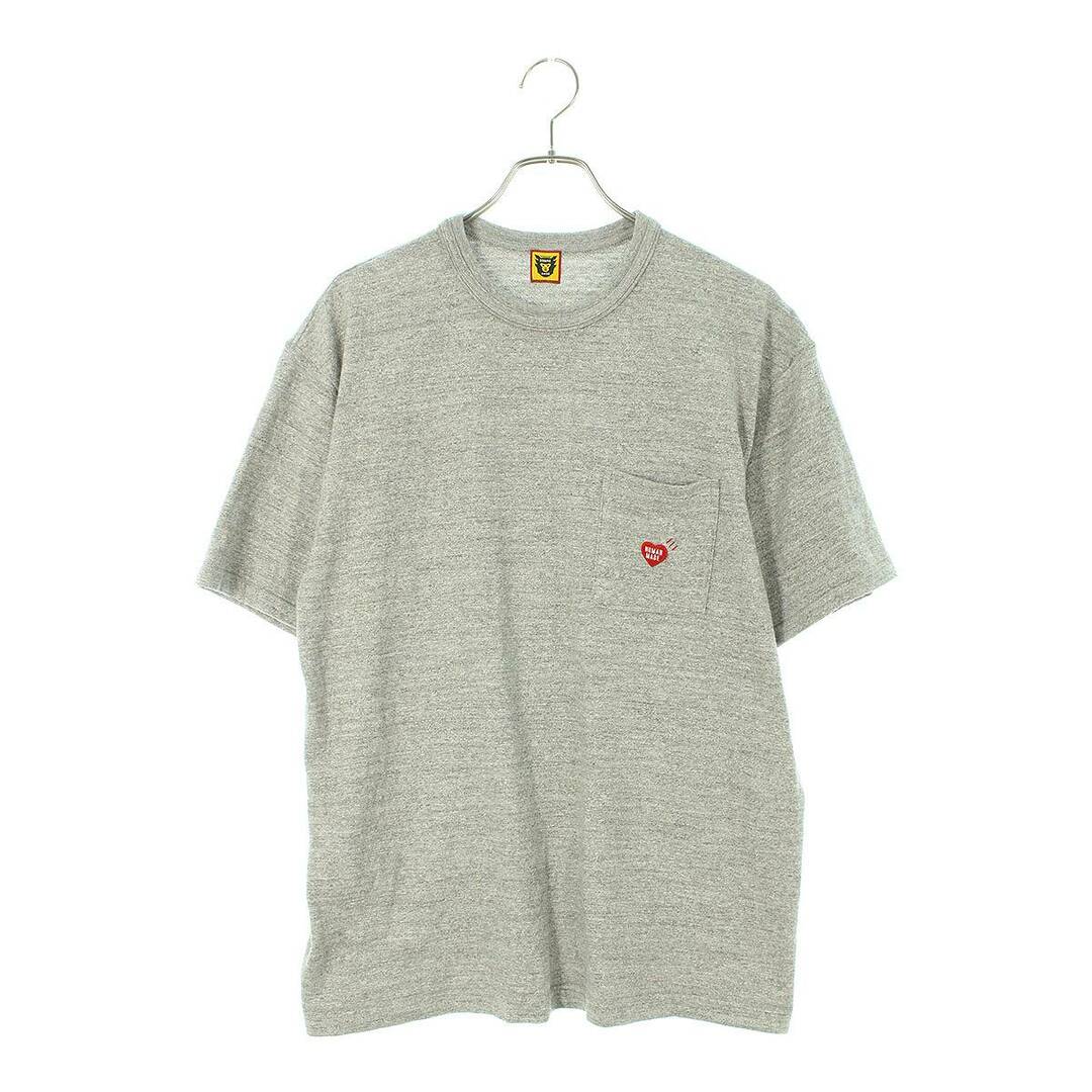 HUMAN MADE(ヒューマンメイド)のヒューマンメイド バックラビットプリント胸ポケットTシャツ メンズ L メンズのトップス(Tシャツ/カットソー(半袖/袖なし))の商品写真