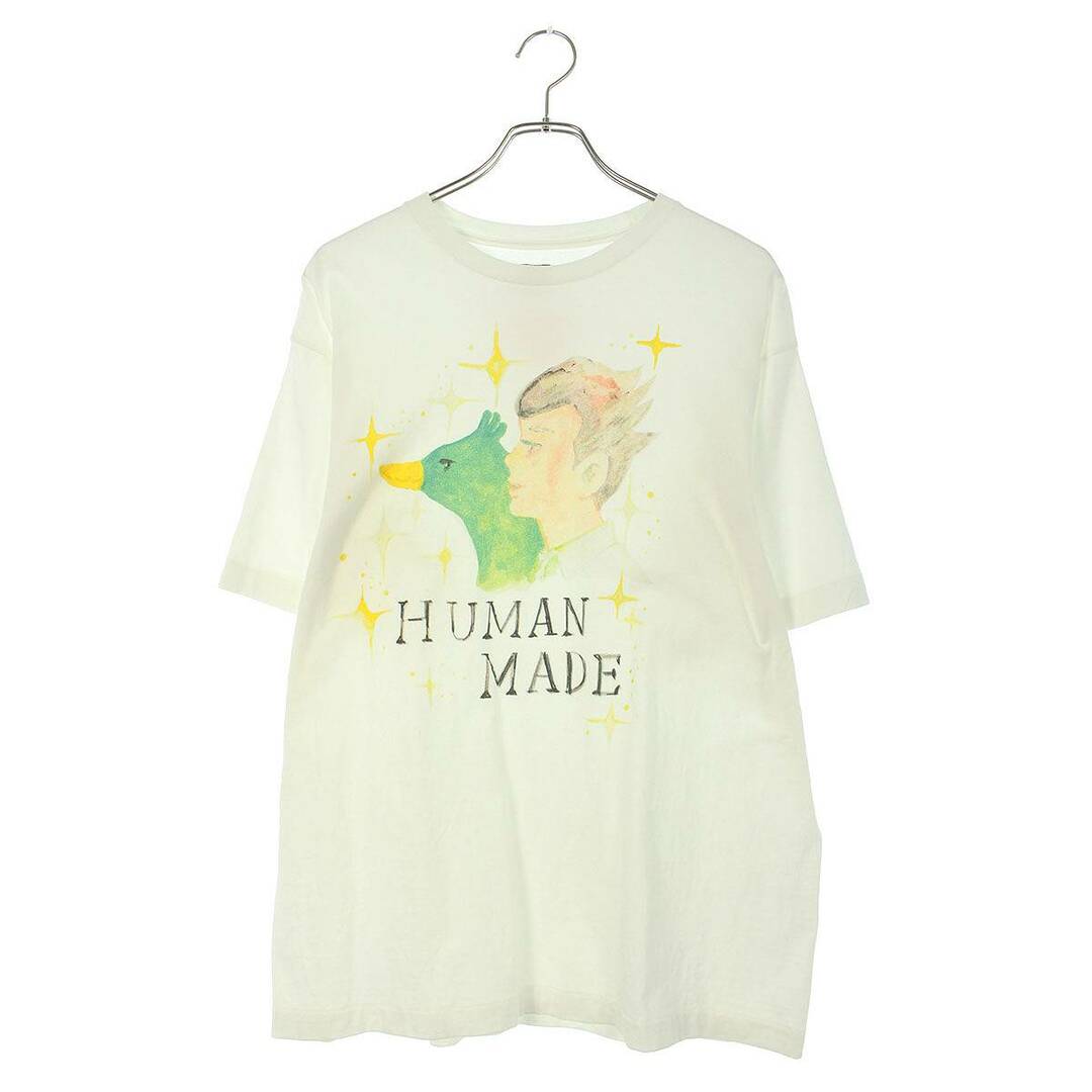 HUMAN MADE(ヒューマンメイド)のヒューマンメイド ダックヒューマンプリントTシャツ メンズ L メンズのトップス(Tシャツ/カットソー(半袖/袖なし))の商品写真