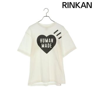 ヒューマンメイド(HUMAN MADE)のヒューマンメイド ハートロゴプリントTシャツ メンズ L(Tシャツ/カットソー(半袖/袖なし))