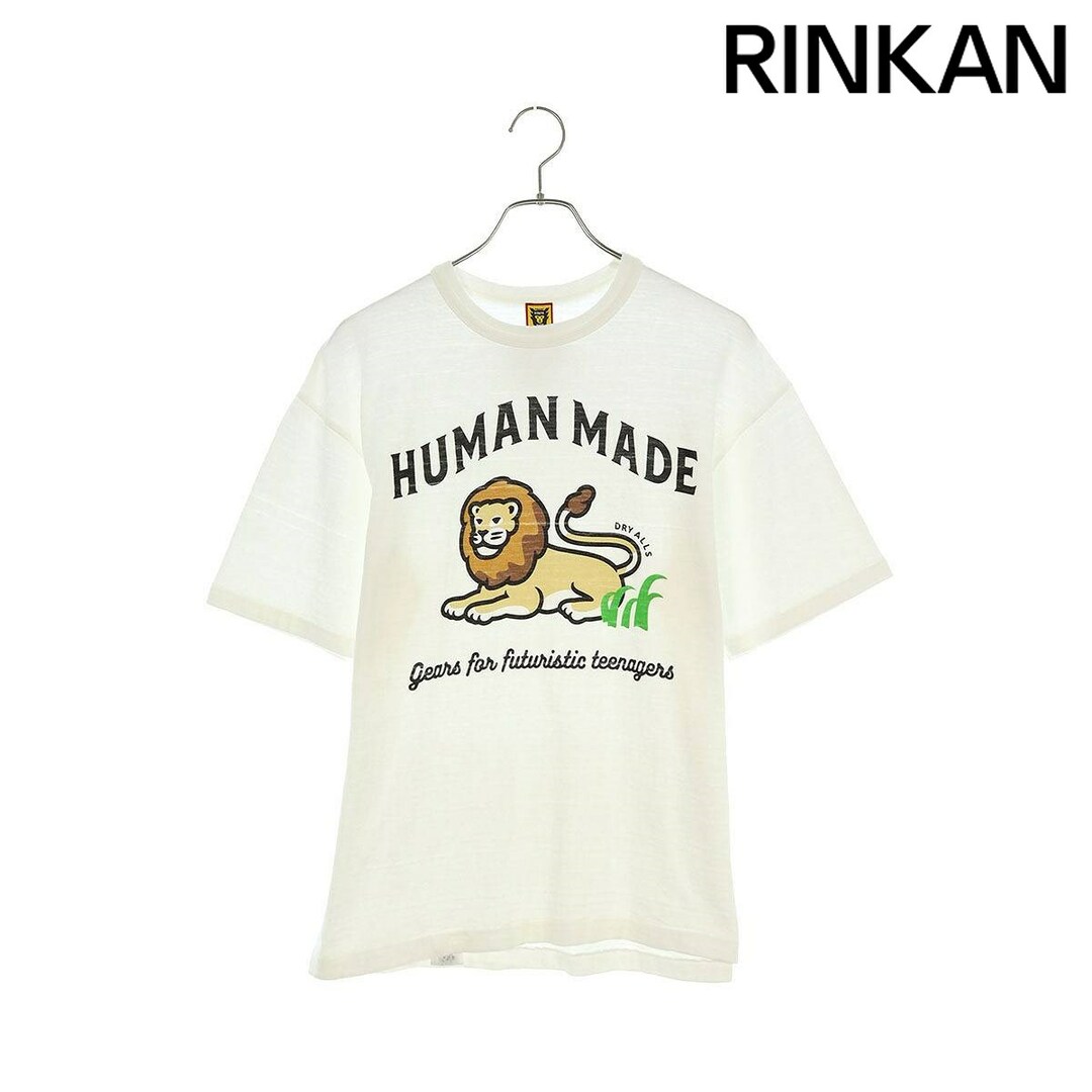 HUMAN MADE(ヒューマンメイド)のヒューマンメイド フロントライオンプリントTシャツ メンズ L メンズのトップス(Tシャツ/カットソー(半袖/袖なし))の商品写真