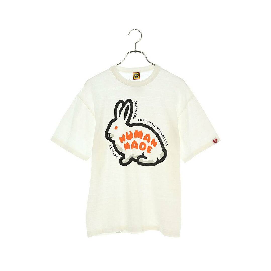 HUMAN MADE(ヒューマンメイド)のヒューマンメイド フロントラビットプリントTシャツ メンズ L メンズのトップス(Tシャツ/カットソー(半袖/袖なし))の商品写真