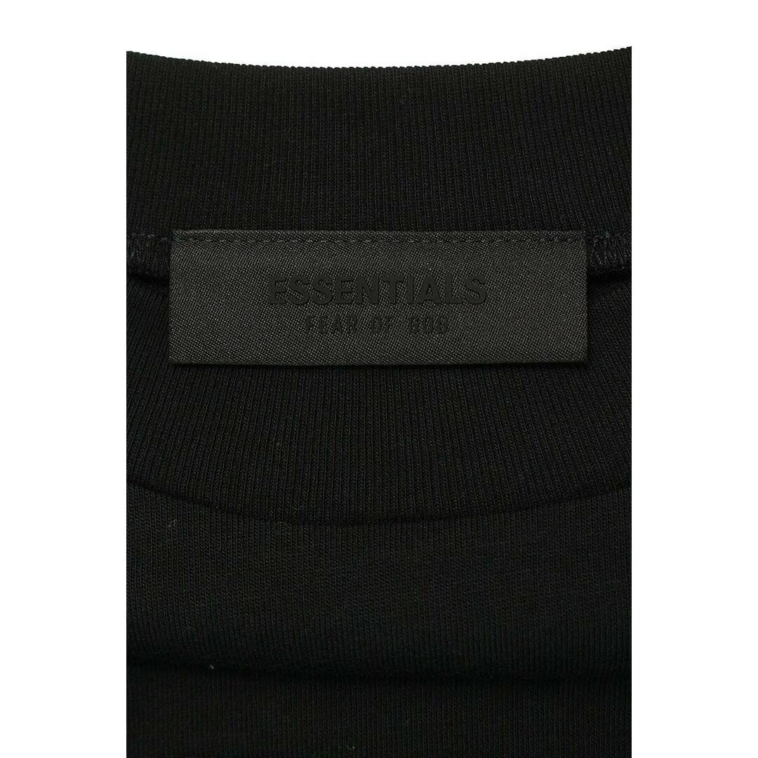 FEAR OF GOD(フィアオブゴッド)のフォグ  ESSENTIALS SS TEE Jet Black フロントラバーロゴTシャツ メンズ L メンズのトップス(Tシャツ/カットソー(半袖/袖なし))の商品写真