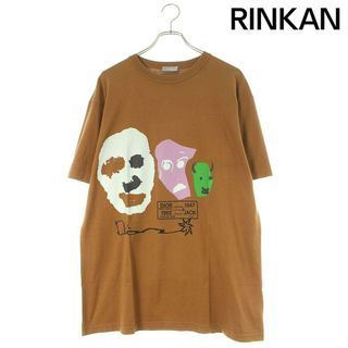 ディオール(Dior)のディオール  22AW  283J641B0677 プリントデザインTシャツ メンズ M(Tシャツ/カットソー(半袖/袖なし))