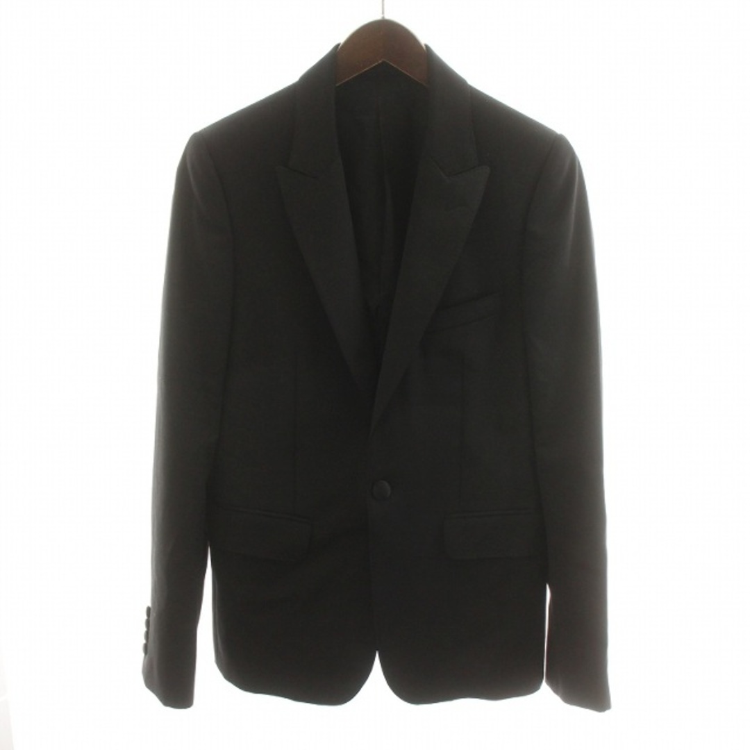 celine(セリーヌ)のCELINE タキシード ショートジャケット グランドプードル 44 S 黒 メンズのスーツ(スーツジャケット)の商品写真