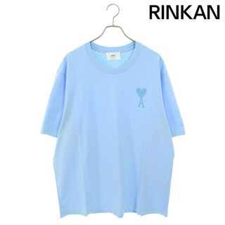 アミ(ami)のアミアレクサンドルマテュッシ  E22UTS002.726 ハートロゴ刺繍Tシャツ メンズ XL(Tシャツ/カットソー(半袖/袖なし))