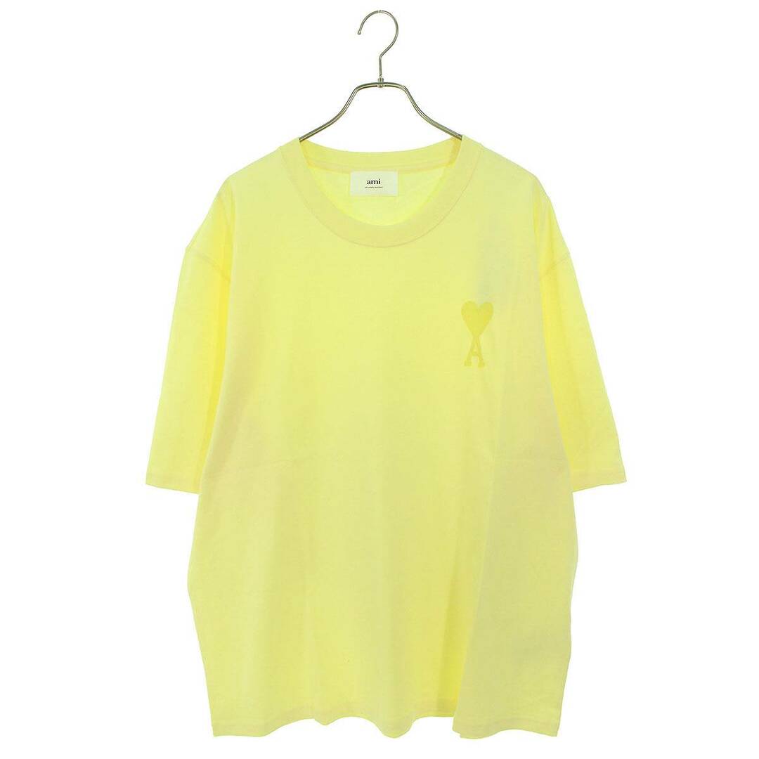 ami(アミ)のアミアレクサンドルマテュッシ  E22UTS002.726 ハートロゴ刺繍Tシャツ メンズ XXL メンズのトップス(Tシャツ/カットソー(半袖/袖なし))の商品写真