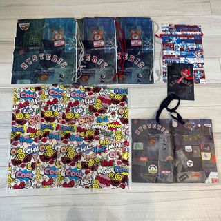 HYSTERIC MINI - 【Hysteric mini】ショップ袋 紙袋 ジッパー★9点セット ショッパー