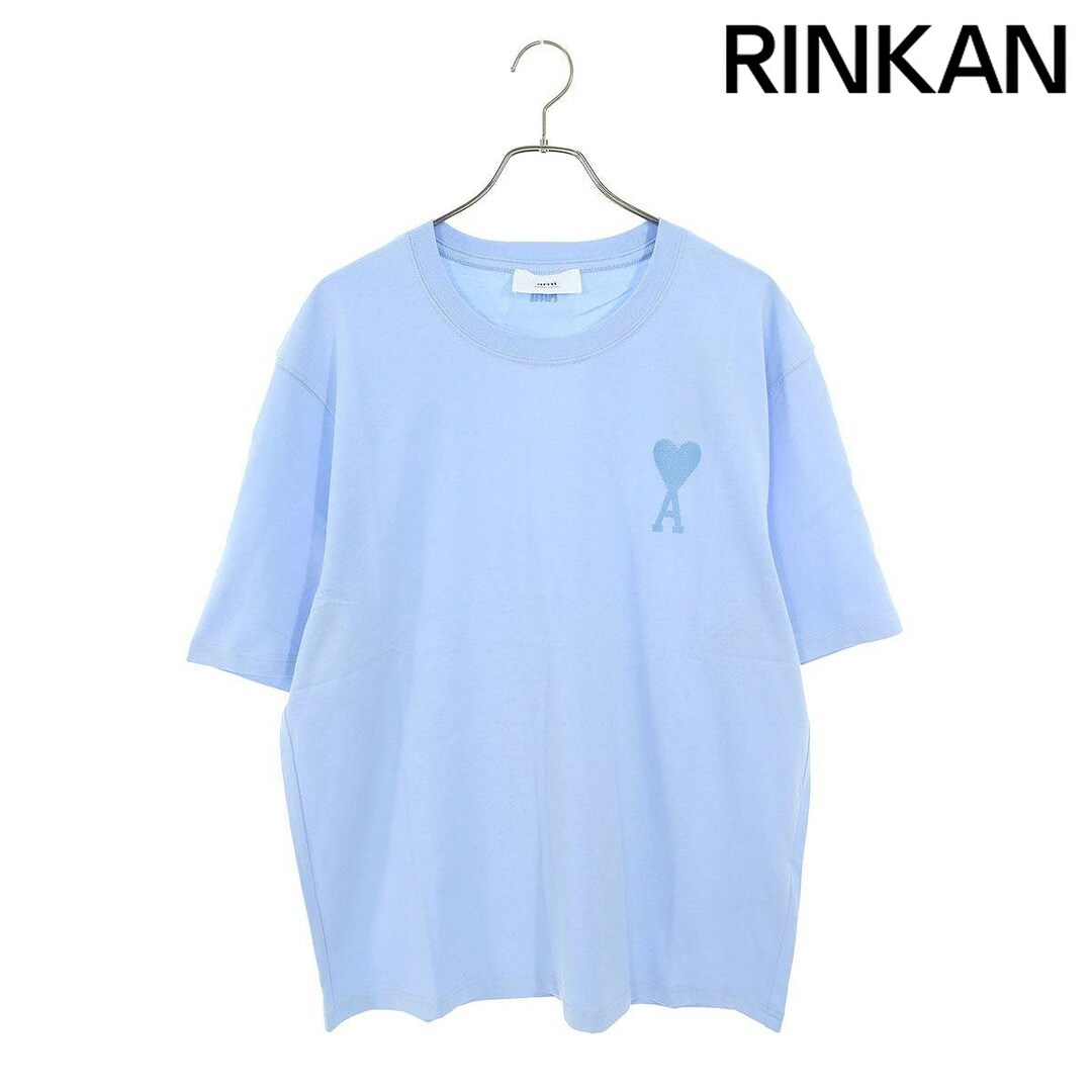ami(アミ)のアミアレクサンドルマテュッシ  E22UTS002.726 ハートロゴ刺繍Tシャツ メンズ L メンズのトップス(Tシャツ/カットソー(半袖/袖なし))の商品写真