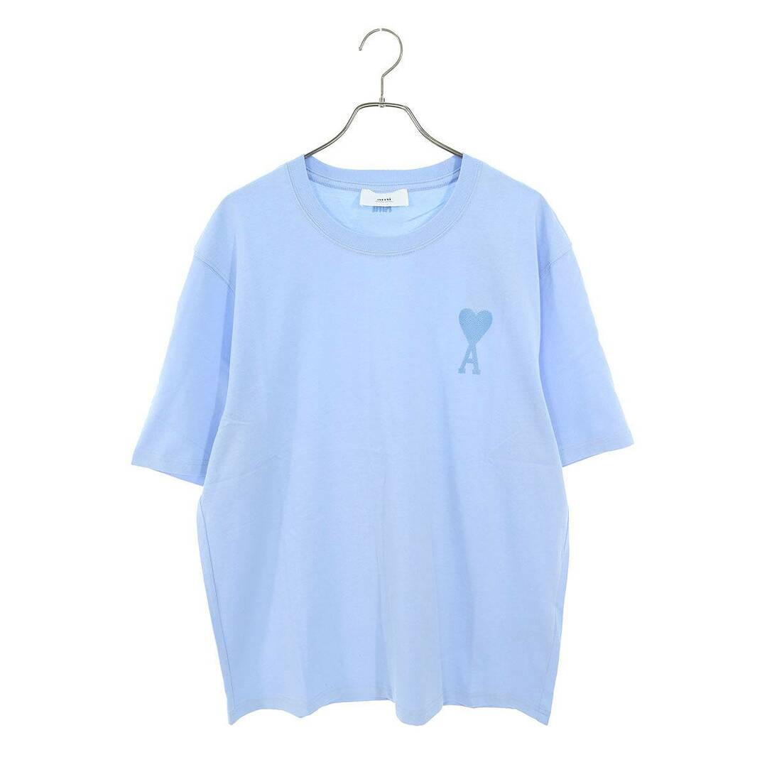 ami(アミ)のアミアレクサンドルマテュッシ  E22UTS002.726 ハートロゴ刺繍Tシャツ メンズ L メンズのトップス(Tシャツ/カットソー(半袖/袖なし))の商品写真