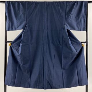 男着物 身丈143cm 裄丈69.5cm 正絹 美品 秀品 【中古】(着物)