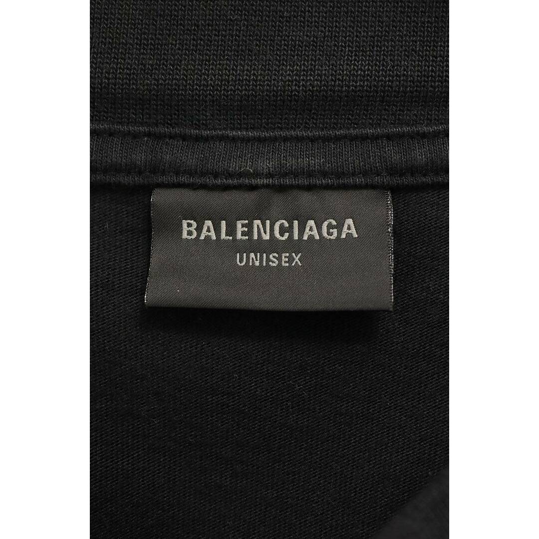 Balenciaga(バレンシアガ)のバレンシアガ  23SS  739028 TOVN2 クラッシュダスト加工ワッペンTシャツ メンズ 1 メンズのトップス(Tシャツ/カットソー(半袖/袖なし))の商品写真