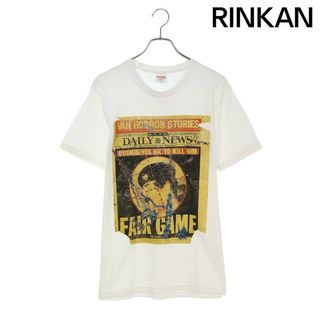 シュプリーム(Supreme)のシュプリーム  16AW  Dash Snow Fair Game Newspaper Tee フロントプリントTシャツ メンズ M(Tシャツ/カットソー(半袖/袖なし))