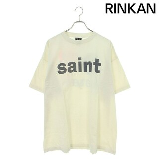 セントマイケル SAINT MICHAEL  24SS  SM-YS8-0000-008 ロゴプリントTシャツ メンズ XXL(Tシャツ/カットソー(半袖/袖なし))