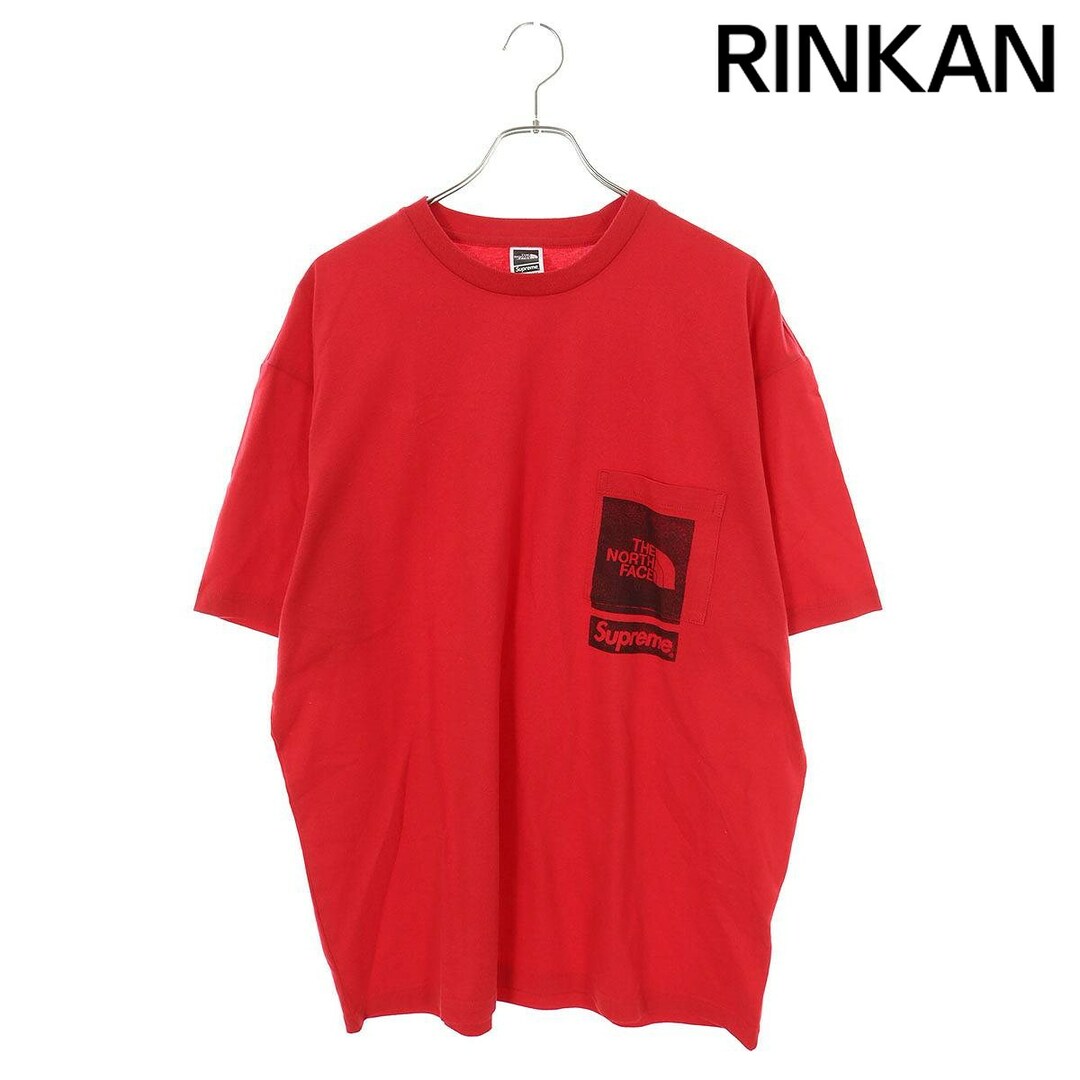 Supreme(シュプリーム)のシュプリーム  23SS  Printed Pocket Tee ロゴプリントポケットTシャツ メンズ L メンズのトップス(Tシャツ/カットソー(半袖/袖なし))の商品写真