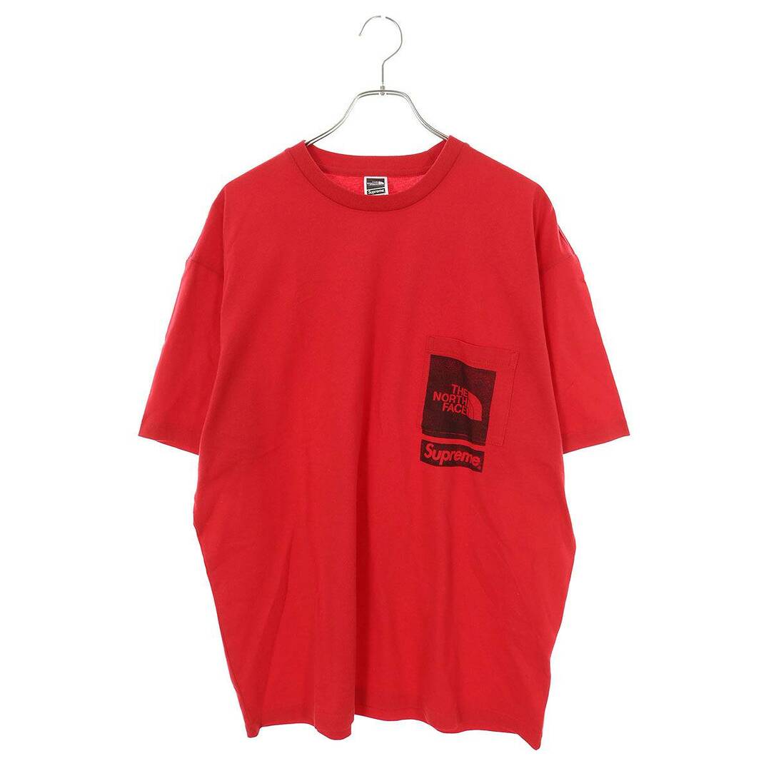 Supreme(シュプリーム)のシュプリーム  23SS  Printed Pocket Tee ロゴプリントポケットTシャツ メンズ L メンズのトップス(Tシャツ/カットソー(半袖/袖なし))の商品写真