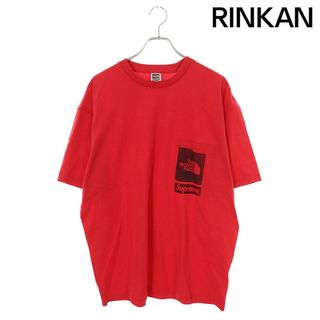 シュプリーム(Supreme)のシュプリーム  23SS  Printed Pocket Tee ロゴプリントポケットTシャツ メンズ L(Tシャツ/カットソー(半袖/袖なし))