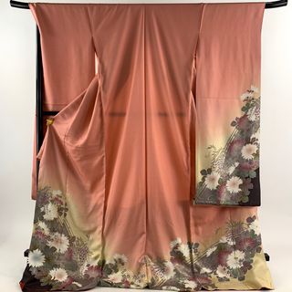 振袖 身丈185cm 裄丈72cm 正絹 美品 名品 【中古】(着物)