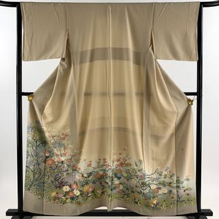 色留袖 身丈158cm 裄丈64cm 正絹 美品 名品 【中古】(着物)