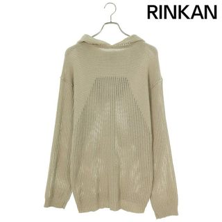 リックオウエンス(Rick Owens)のリックオウエンス  23SS  RU01C4663-KEC ニットパーカー メンズ L(パーカー)