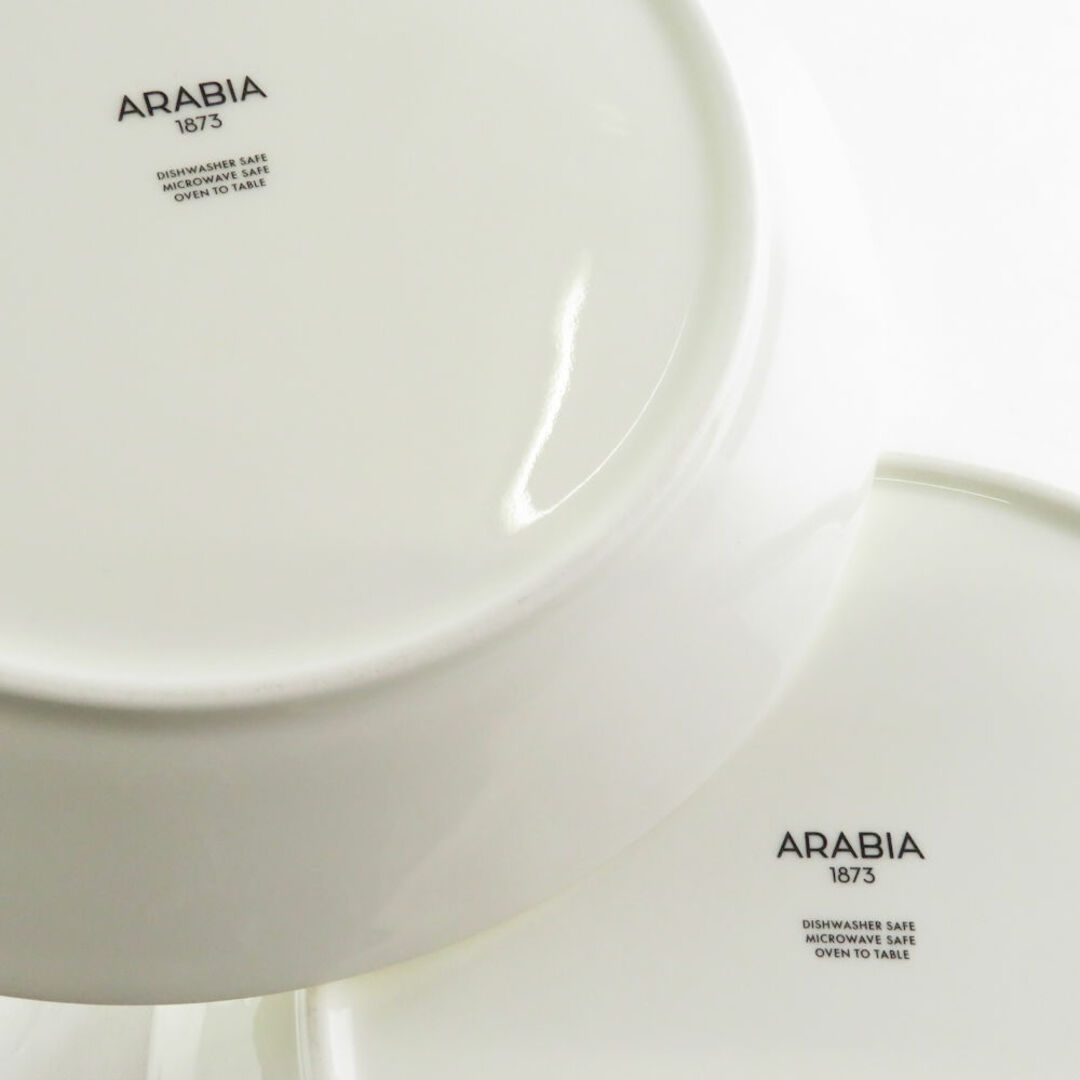 ARABIA(アラビア)のARABIA アラビア 大皿 2枚 ペア マイニオ 25cmプレート ディナー 北欧 SU6903G  インテリア/住まい/日用品のキッチン/食器(食器)の商品写真