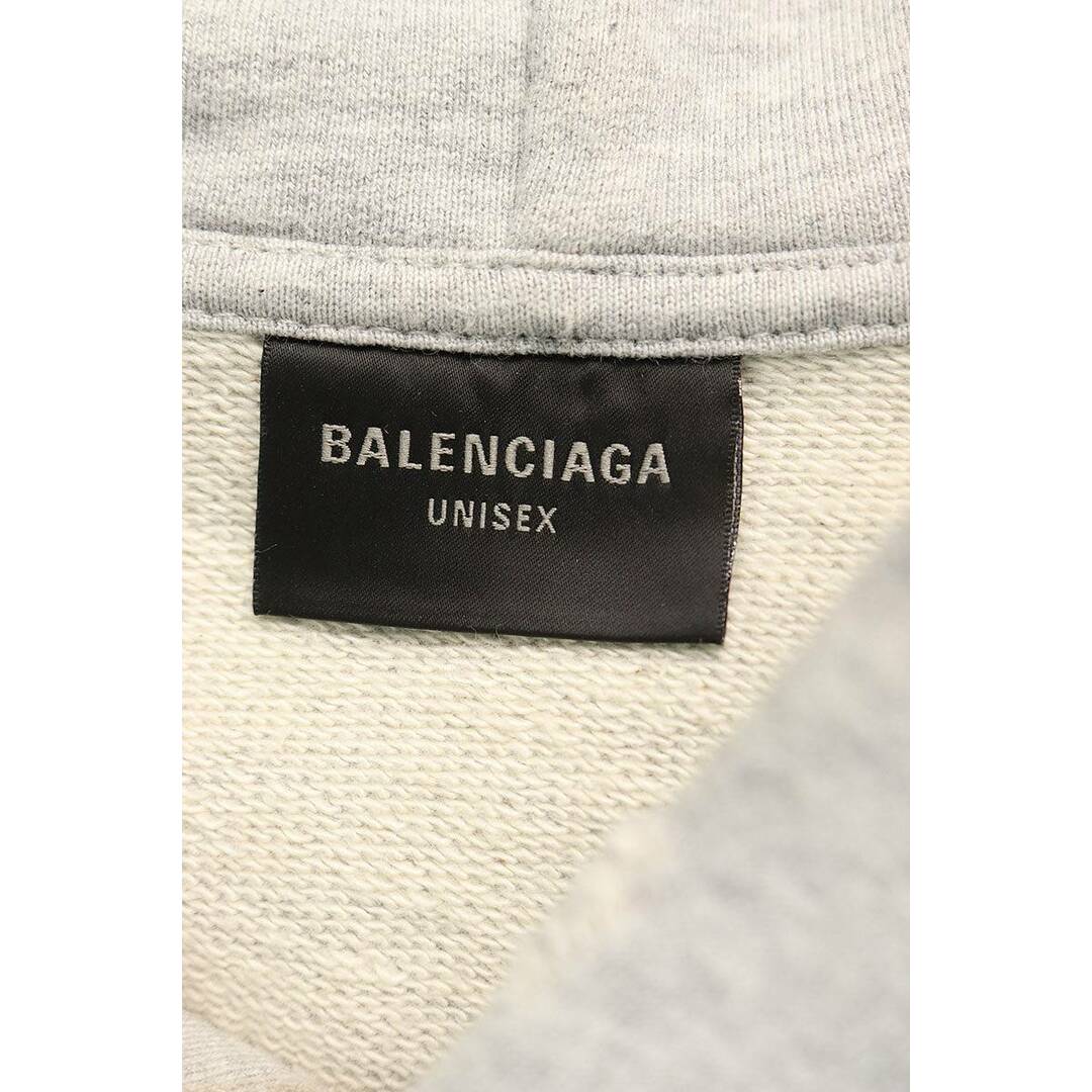 Balenciaga(バレンシアガ)のバレンシアガ  ROUND HOODIE 761458 TPVD6 ラウンドロゴパーカー メンズ 3 メンズのトップス(パーカー)の商品写真