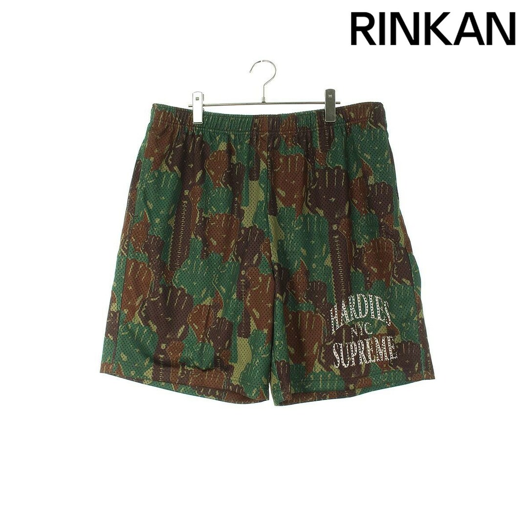 Supreme(シュプリーム)のシュプリーム  23SS  Hardies Camo Basketball Shorts メッシュバスケットボールハーフパンツ メンズ L メンズのパンツ(その他)の商品写真