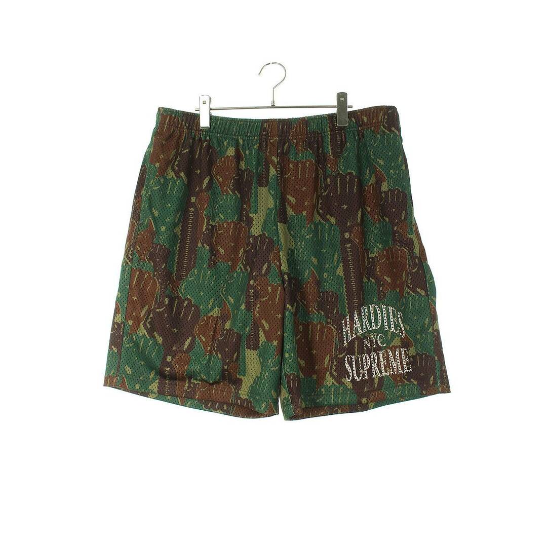 Supreme(シュプリーム)のシュプリーム  23SS  Hardies Camo Basketball Shorts メッシュバスケットボールハーフパンツ メンズ L メンズのパンツ(その他)の商品写真