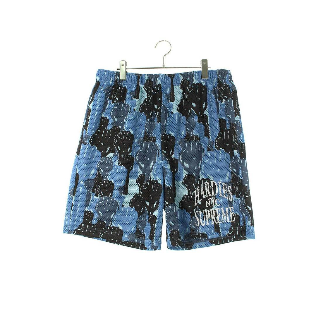 Supreme(シュプリーム)のシュプリーム  23SS  Hardies Camo Basketball Shorts カモ柄メッシュバスケットボールハーフパンツ メンズ M メンズのパンツ(その他)の商品写真