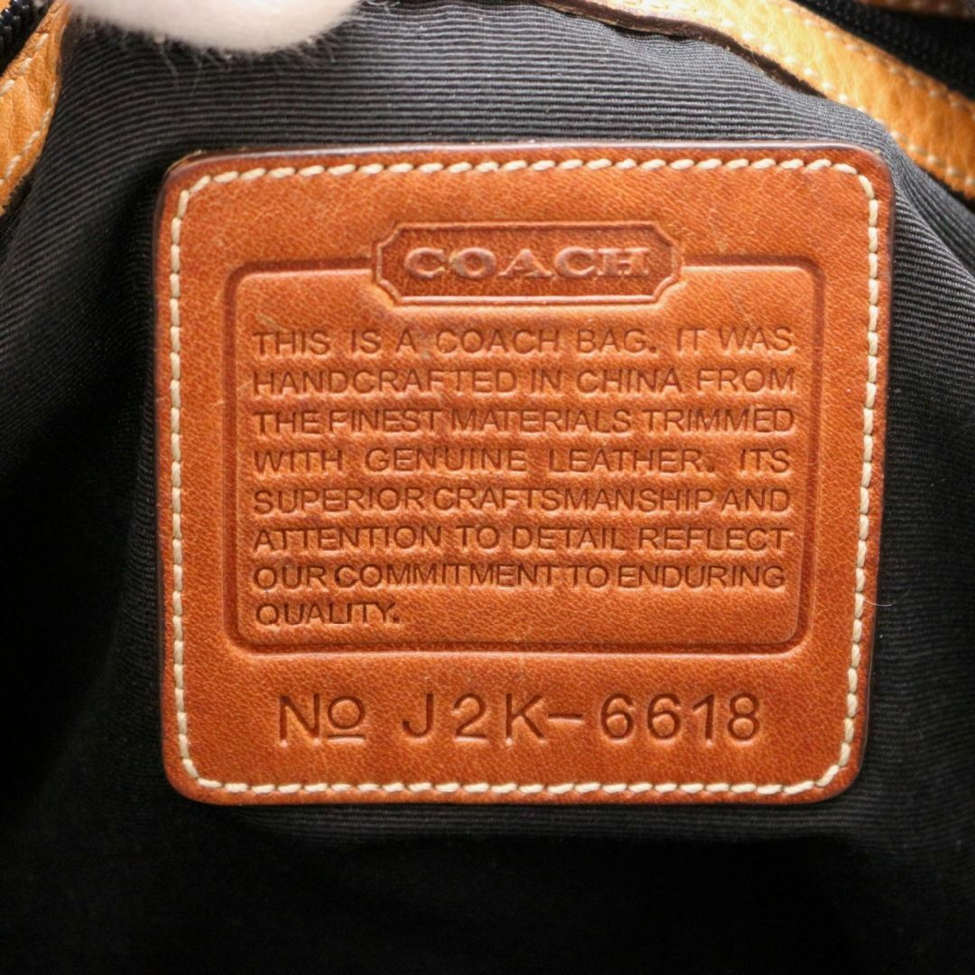 COACH(コーチ)のコーチ 6618 シグネチャー ワンショルダーバッグ ハンドバッグ キャンバス レディースのバッグ(ショルダーバッグ)の商品写真