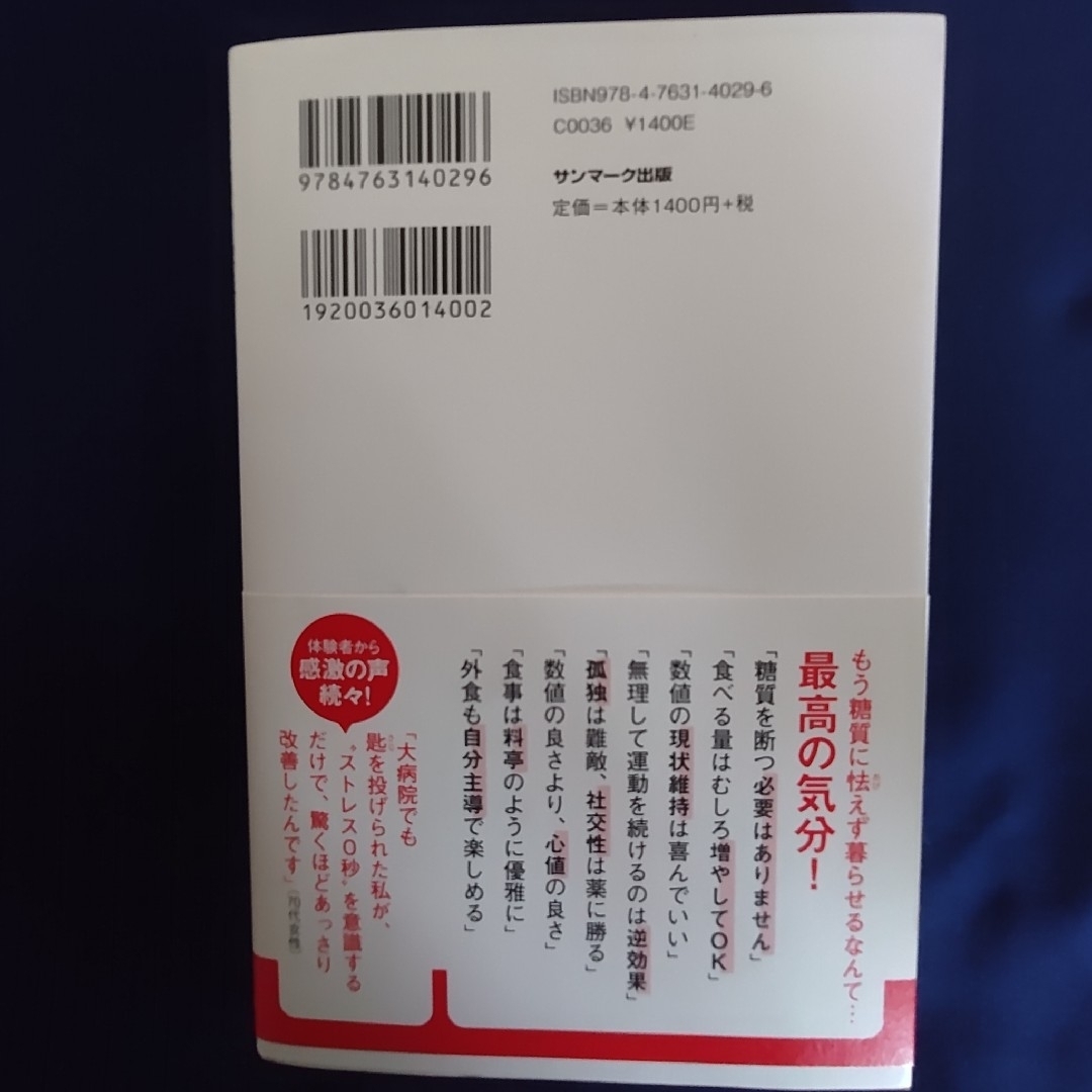 サンマーク出版(サンマークシュッパン)の糖尿病の名医が「血糖値」よりも大切にしていること エンタメ/ホビーの本(健康/医学)の商品写真