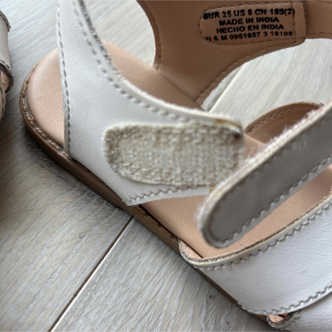 H&M(エイチアンドエム)のH&M サンダル 15.5cm キッズ/ベビー/マタニティのキッズ靴/シューズ(15cm~)(サンダル)の商品写真