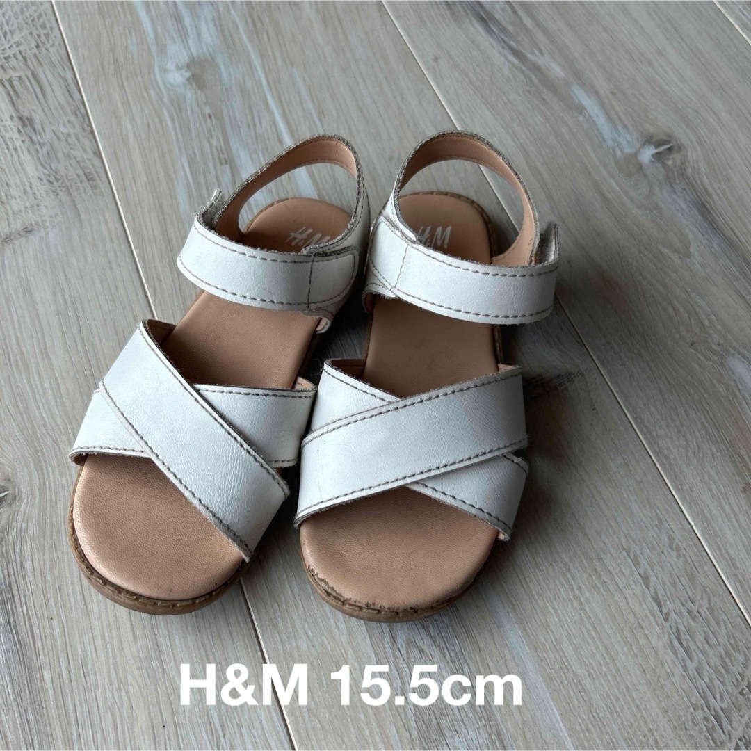 H&M(エイチアンドエム)のH&M サンダル 15.5cm キッズ/ベビー/マタニティのキッズ靴/シューズ(15cm~)(サンダル)の商品写真