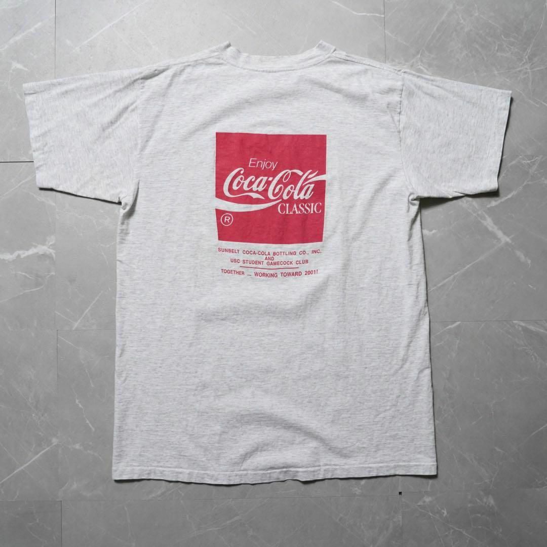 XLサイズ　オニータ　USA製　90s コカコーラ　プリントTシャツ　企業 メンズのトップス(Tシャツ/カットソー(半袖/袖なし))の商品写真