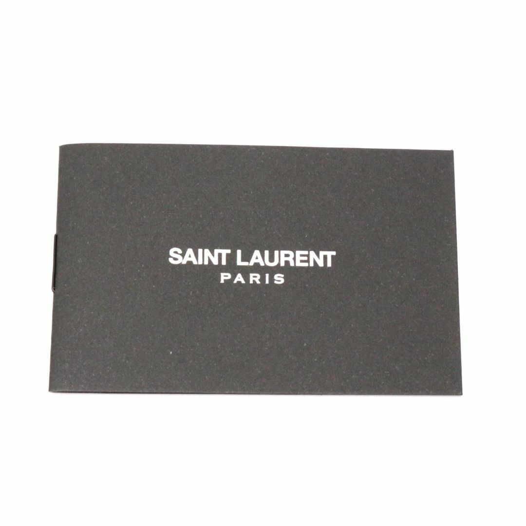 Yves Saint Laurent(イヴサンローラン)のサンローラン ブレスレット バングル アクセサリー 編み込み レザー 本革 茶 レディースのアクセサリー(ブレスレット/バングル)の商品写真