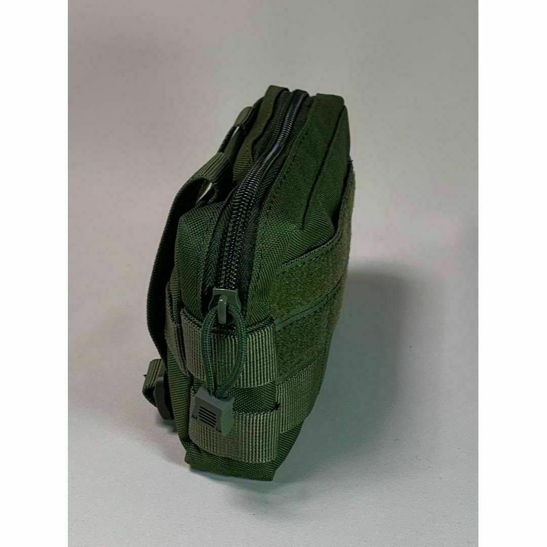 【カーキ】 タクティカルポーチ　ミリタリーポーチ　モールシステム　molle スポーツ/アウトドアのアウトドア(その他)の商品写真