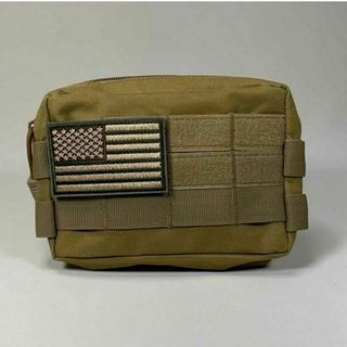 【カーキ】 タクティカルポーチ　ミリタリーポーチ　モールシステム　molle(その他)