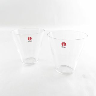 イッタラ(iittala)の美品 iittala イッタラ カルティオ マウスブロー カイフランク生誕100周年 KAJ FRANCK 100 IITTALA 2011 タンブラー 2点 吹きガラス ペア 200ml グラス コップ 北欧 SU6777G (タンブラー)