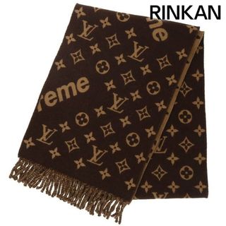 シュプリーム(Supreme)のシュプリーム ルイヴィトン  17AW  LV Monogram Scarf　MP1891 モノグラムマフラー メンズ(マフラー)