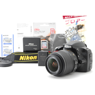 ニコン(Nikon)の初心者に優しいガイド機能付き❣️Nikon D3200 レンズセット(デジタル一眼)