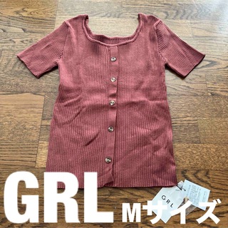グレイル(GRL)の【GRL】新品★トップス(Tシャツ(半袖/袖なし))