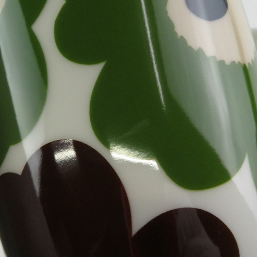 marimekko(マリメッコ)の美品 marimekko マリメッコ ウニッコ マグカップ モス 緑 50thアニバーサリー 限定 北欧 SU6797S  インテリア/住まい/日用品のキッチン/食器(グラス/カップ)の商品写真