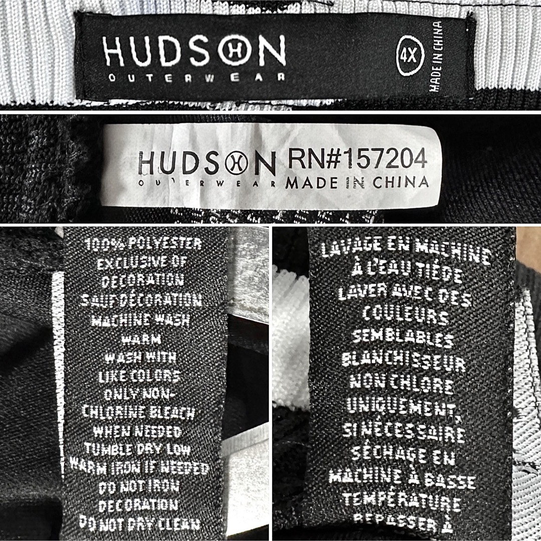 HUDSON(ハドソン)のHUDSON ハドソン ビッグサイズ 4XL ゼブラ柄 ハーフパンツ バスパン メンズのパンツ(ショートパンツ)の商品写真